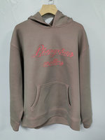 Sweat à capuche homme tendance OEM ODM, anti-boulochage, imprimé, 430 grammes, avec logo personnalisé, coupe oversize
