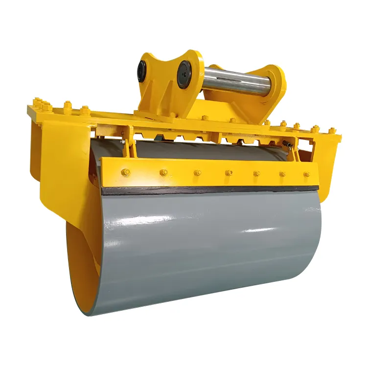 Smooth Drum Excavator Compaction Wheel Slope Compactor Vibratory Rollers for excavator