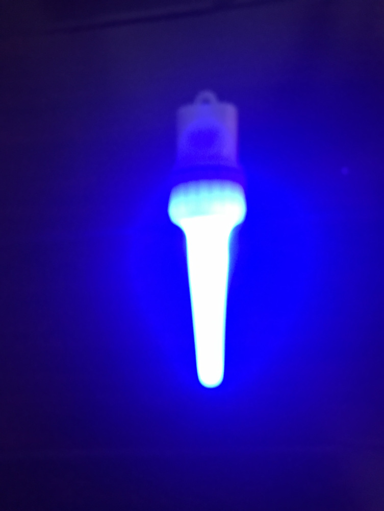 Blue light always on