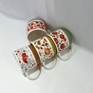 Factory Direct Supply <b>Ceramic</b> Pumpkin Pattern Coffee <b>Mug</b> Pumpkin Series Themed <b>Ceramic</b> <b>Mugs</b> Wholesale Printed Customized <b>Mug</b> - Product Image 4