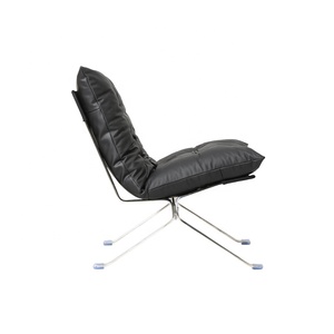 Chaise <span class=keywords><strong>design</strong></span> moderne haut de gamme chaises confortables en cuir PU chaise longue de salon pour la maison Villa hôtel - Product Image 3