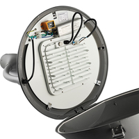 Lampadaire LED extérieur YANGMING haute puissance, étanche IP65, en aluminium, garantie 5 ans, 40W/60W/80W, angle de faisceau 60x150