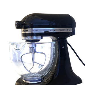 Nouveau produit 	 Batteur plat 4,5/5 Qt, batteur à bord flexible pour accessoire de mélangeur <span class=keywords><strong>Kitchenaid</strong></span> - Product Image 1