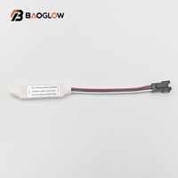 Nouvelle innovation 2025 en gros : Contrôleur RF sans fil 12 touches pour mini-bande LED CCT DC à LED dynamiques WS2811/2812 avec variateur