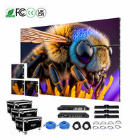 Écran LED de location extérieur durable P2.6, résolution 4K, raccordement sans soudure, étanche IP65, économe en énergie, conception anti-collision