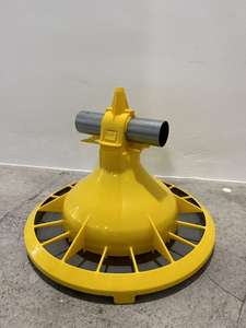 Bac d'alimentation au sol pour volailles PH avec ligne d'alimentation par vis sans fin de 45 mm - Product Image 3