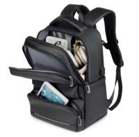 Sacs à dos pour ordinateur portable multifonctionnels avec USB, personnalisables avec logo, respirants, à bandoulière, prix réduit, vente en gros