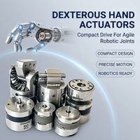 Moteur de couple sans cadre 12-17 mm pour actionneur de doigt robotique de main agile, micro-moteur sans balais DC 24V 3000 tr/min