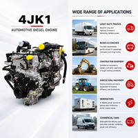 Moteur diesel à rampe commune ISUZUS 4JK1 100 kW 136 CV 3400 tr/min pour pick-up, camionnette, SUV, véhicule utilitaire, moteur de remplacement