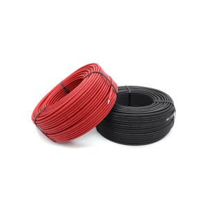 Câble solaire photovoltaïque de haute qualité PNTECH en cuivre étamé sans oxygène à double cœur 2x4.0mm2 isolé XLPO pour centrale électrique - Product Image 1
