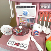 Jouet de cuisine pour enfants en gros, évier à eau courante, table de jeu, jouet de cuisine pour filles