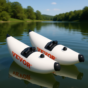 2 Piezas de Estabilizadores de Batanga Inflables de PVC para Kayaks, Canoas y Barcos de Pesca - Kit de Sistema de Varilla Flotante Independiente - Product Image 2