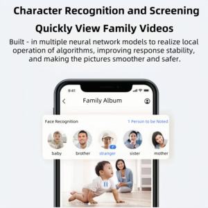 LETONDA 4MP Ultra HD Smart Rotating Wireless Security <strong>Camera</strong> for Elderly Baby and <strong>Pet</strong> Monitoring in Home Use - Product Image 2