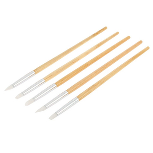 Stylo de sculpture et d'embossage en silicone pour nail art, avec embout plissé et petite tête de colle, outil de brosse pour la création de motifs 3D en gel - Product Image 6