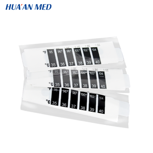 Hua an Med Clear che mostra strisce termometro sulla fronte del bambino a cristalli liquidi - Product Image 6
