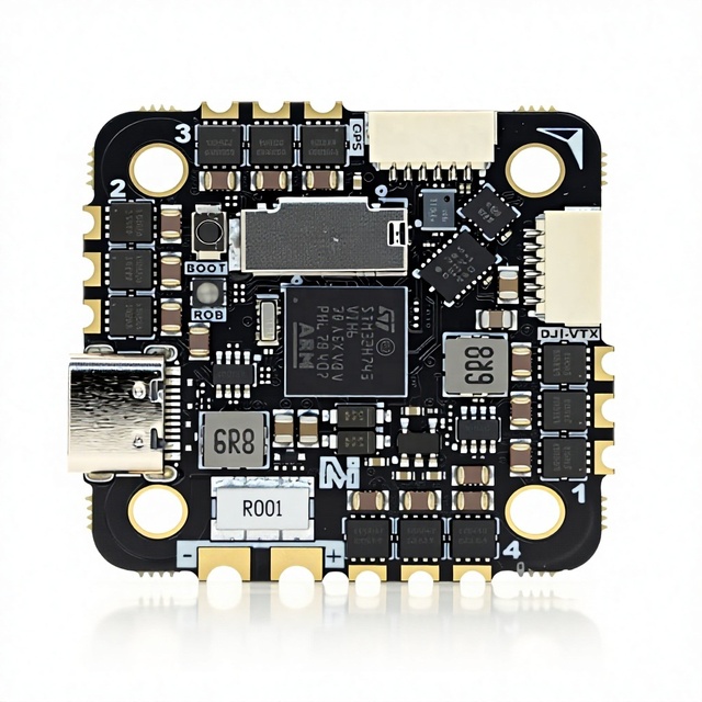 MicroAir H743 AIO 35A 4in1 ESC Flight Controller AM32 3-6S BMI088+BMI270 IMU DPS310 Barometer for FPV Racing Drone