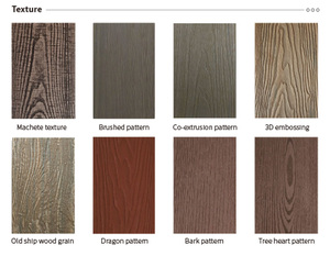 Madera Plástico Compuesto WPC Decking Piso <span class=keywords><strong>Terraza</strong></span> Color Natural para uso externo para yate Piso Teak Ipe para parque al aire libre - Product Image 5