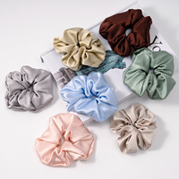 Vente en gros, faible MOQ, chouchous pour cheveux unisexes en soie de mûrier 100% de 6 cm, de haute qualité, à imprimé vintage, personnalisables, accessoires capillaires