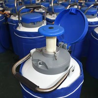 Réservoir de stockage d'azote liquide portable de petite capacité 3 litres Yds-3-50 Dewar 3 litres Prix