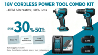 Kit combiné Makita 18V LXT 2 outils, perceuse à percussion sans balais, visseuse à percussion, batteries au lithium et chargeur rapide DC18RC, ensemble d'outils électriques