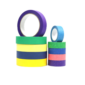 Ruban de masquage imperméable multi-usages sur mesure, en gros, pour emballage industriel, ruban de <span class=keywords><strong>peintre</strong></span> bleu anti-UV - Product Image 5