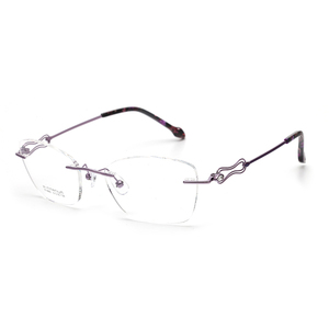 Titan Thiết Kế Mới Cổ Điển Người Phụ Nữ Không Vành Eyewear Khung Y Tế - Product Image 3