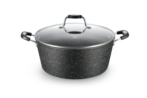 Ollas de Cocina Modernas Personalizables al por Mayor, Juego de Cacerolas Antiadherentes de 24 CM con Fondo de Inducción, Ollas para Sopa y Caldo, Sartenes - Product Image 2