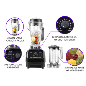 เครื่องปั่นอุตสาหกรรมความเร็วสูงสำหรับงานหนัก พร้อมแก้วปลอดสาร BPA เครื่องใช้ไฟฟ้าในบ้านสำหรับเครื่องปั่นบูชิ - Product Image 4