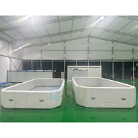 Piscine gonflable portable d'extérieur pour enfants et adultes, durable, grande piscine gonflable pour l'eau