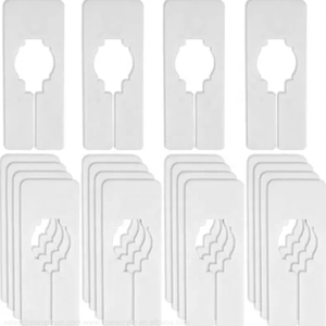 <span class=keywords><strong>Porte</strong></span>-étiquette de prix acrylique diviseurs de support de vêtements glisser sur support graphique de rail - Product Image 6