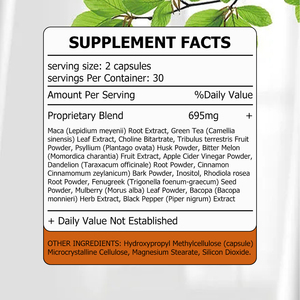 Cápsulas Quemagrasas Más Vendidas, Apoyan el Control de Peso, Mantienen un Cuerpo Sano, Mantienen el Nivel de Energía, Contienen Bitartrato de Colina - Product Image 2