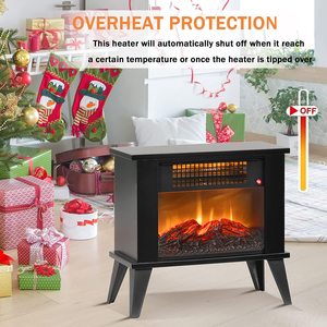 Venta caliente elegante infrarroja decoración llama interior 1000W Artificial <span class=keywords><strong>chimenea</strong></span> eléctrica <span class=keywords><strong>con</strong></span> las piernas - Product Image 5