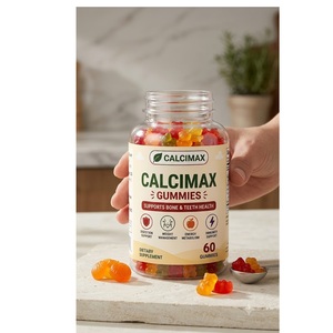 Gomitas CalciMax, Gomitas Suaves y Masticables de Frutas Mixtas, Aptas para Veganos, Sin Gelatina, Hechas con Fruta Real, Sin Colorantes Artificiales - Product Image 1
