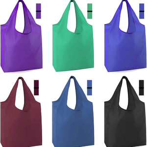 Factory Custom Logo 190t Polyester Eco <b>Bag</b> Ripstop Machine-Washable Grocery Tote <b>Foldable</b> Recyclable Cartoon <b>Shopping</b> <b>Bag</b> MIDDLE - Product Image 6
