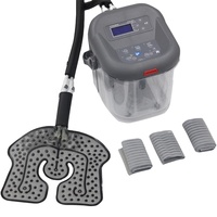 Système de cryothérapie portable avec pack de glace continu flexible et coussin universel