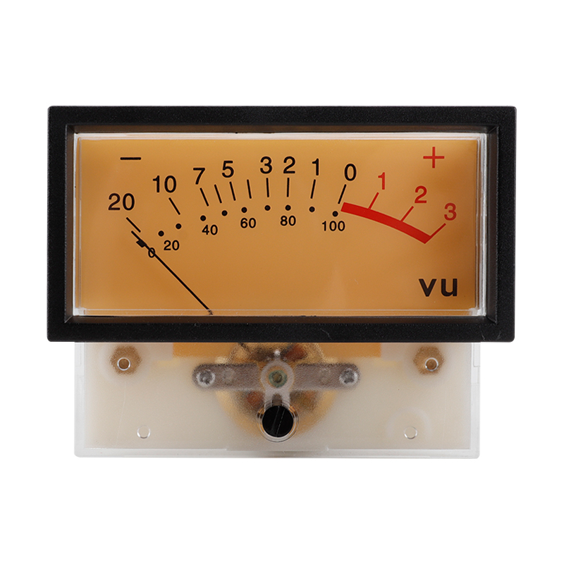 Цифровой звуковой уровень усилитель дБ микшер мощность Блок громкости подсветка 73 мм счетчик Vu