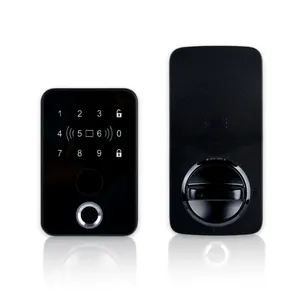 Hotel Safe Security KeyPad Key Smart Deadbolt NFC Card Wifi Home APP Finger Print Door Lock