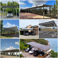 Cochera Solar de Estructura Robusta de Zn-Al-Mg para Estacionamiento Residencial y Aplicaciones Solares Resistentes a la Corrosión