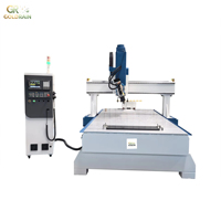 Machine de gravure CNC à tête pivotante à quatre axes, multifonctionnelle, garantie 4 ans, surfaces courbes, mur d'armoire, bois