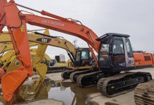 Excavatrice Hitachi ZX200 d'occasion de marque japonaise Composants de machine de 20 tonnes-PLC de pompe de boîte de vitesses de moteur disponible à la vente - Product Image 4