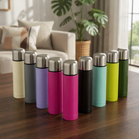 Botol Termos Vakum Stainless Steel Dinding Ganda Anti Bocor dengan Filter Yerba Mate 17oz 24oz