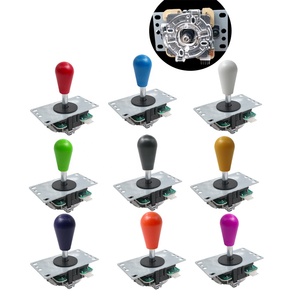 Sanwa Classic Oval Ball Arcade Joystick 4/8 Way Stick Game Controller <span class=keywords><strong>para</strong></span> <span class=keywords><strong>Pandora</strong></span> Console & Arcade Cabinet Coin Método de pago - Product Image 1