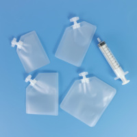 Vente en gros MOQ500 bouchon de bec en plastique pour sac pochette 3ML buse cosmétique liquide pour shampooing emballage de lotion de détergent à lessive