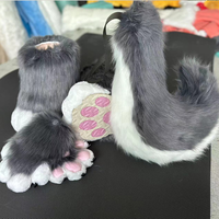 Cosplay Carnaval Fête Mascotte Costumes Dragon et Hiroshi Yamada Renard Masque Mignon Anime Animal Couvre-chef pour Spectacles