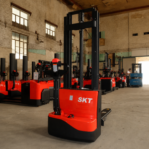 รถยกพาเลทไฟฟ้า High Lift CDD10-070 รับน้ำหนัก 1000 กก. สำหรับการวางซ้อนตู้คอนเทนเนอร์ - Product Image 5