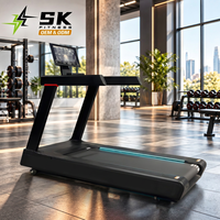 Tapis roulant commercial SK-TX3, équipement de cardio-training pour centre de fitness et salle de sport d'hôtel, machine de course pour entraînement quotidien
