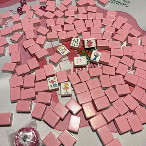 Juego de Mahjong Americano Personalizable de 160 Piezas de Acrílico, de Lujo, para Interiores, con Tallado de una Sola Capa, Ecológico y Duradero - Product Image 5