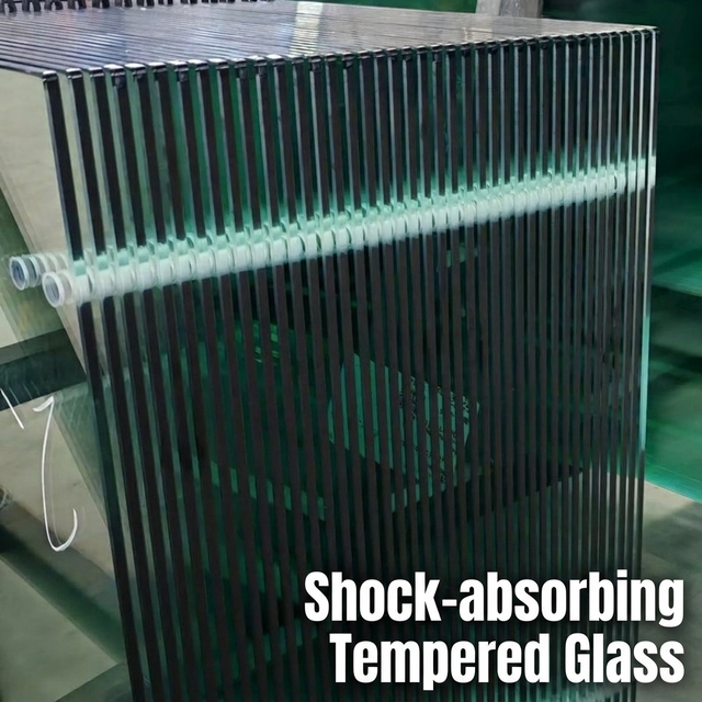 Factory Direct Custom Size Extra Clear Thick Toughened Low Iron Tempered Glass Shunhua High Strength for Building Decoration
