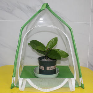 Forniture per giardino con gabbia per insetti a rete a farfalla rettili Pop-Up portatili bianchi per allevamento di osservazione all'aperto - Product Image 1