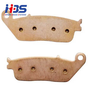 Juego de Pastillas de Freno de Disco de Cobre Sinterizado para H-onda GL1500G Valkyrie S-uzuki GSF 650 <span class=keywords><strong>Bandit</strong></span> FA142 06455 MAA 405 06455 MAL G02 - Product Image 3